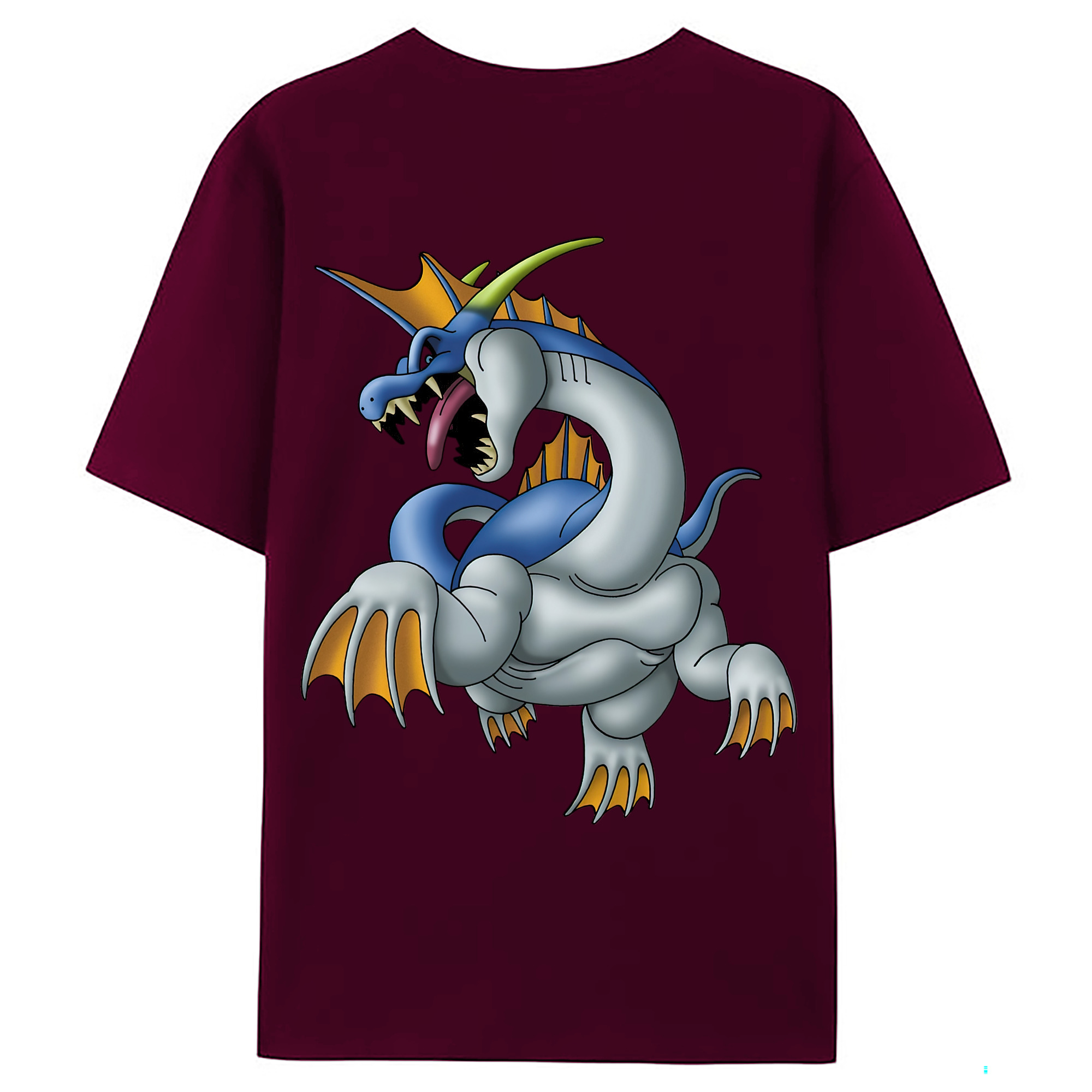 （画像用） ドラゴンクエスト Doragon Kuesuto Dragon Quest レディース半袖Tシャツ(バックプリント)